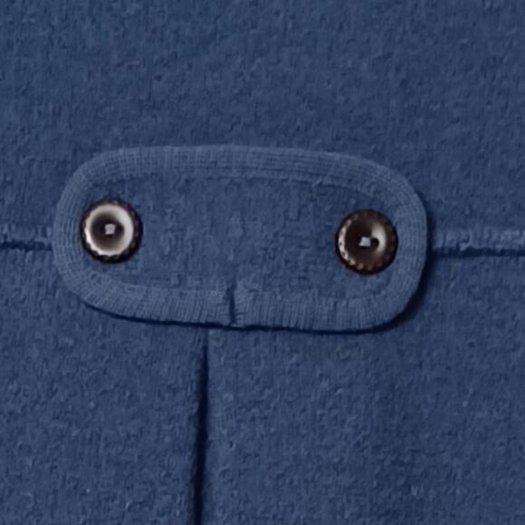 Marae Girls Blue Virgin Wool Button Front Coat. Size 6 - Picture 9 of 15